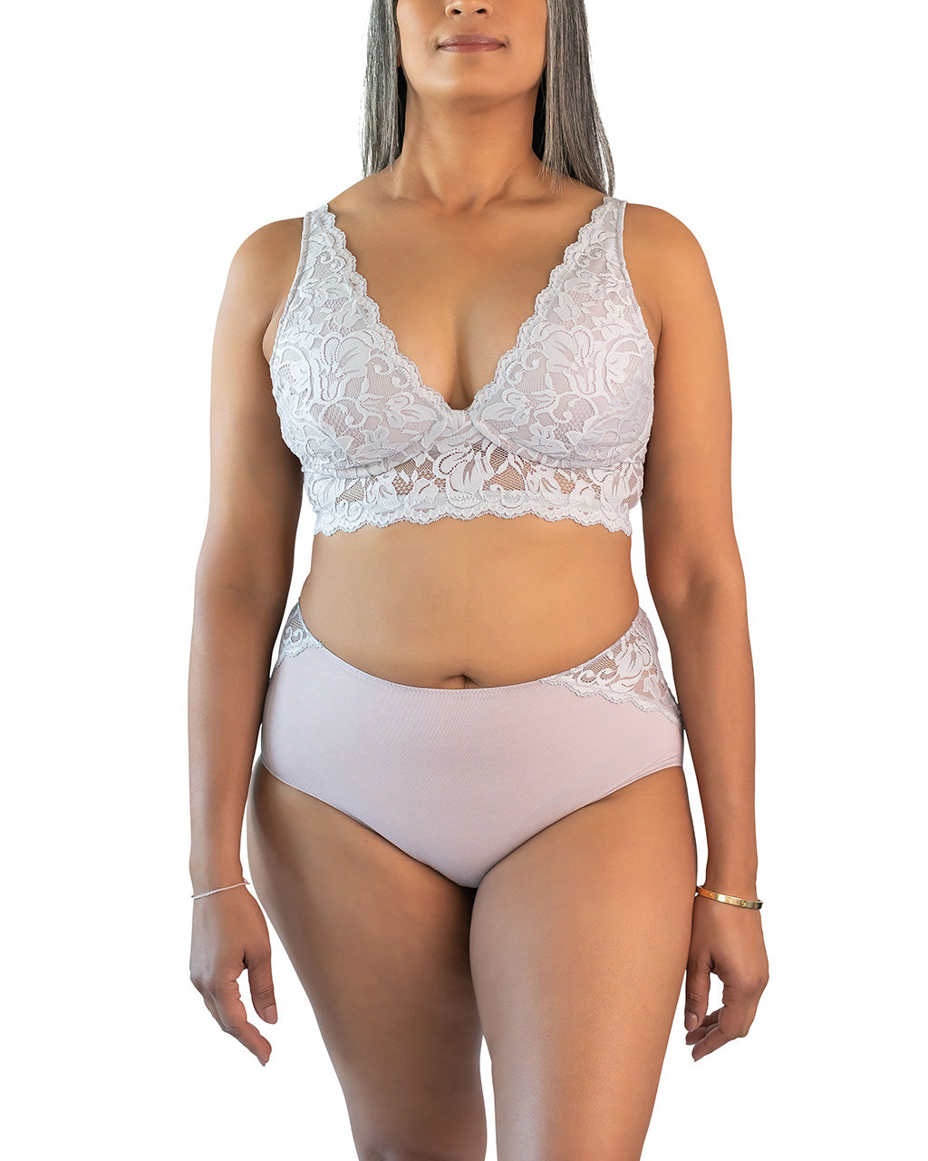 Portia High Waisted Panty, Mauve