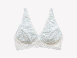 Vela Wireless Bra, White / Mist