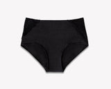Portia High Waisted Panty, Black