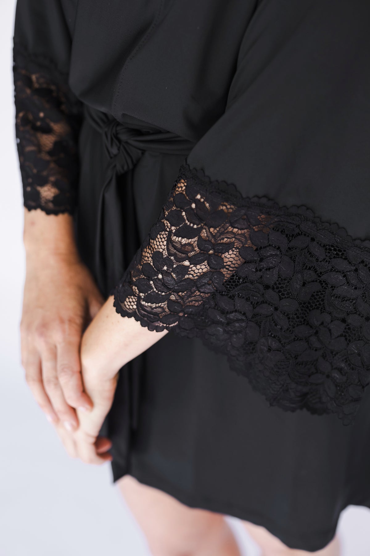 Cool Essential Robe, Black