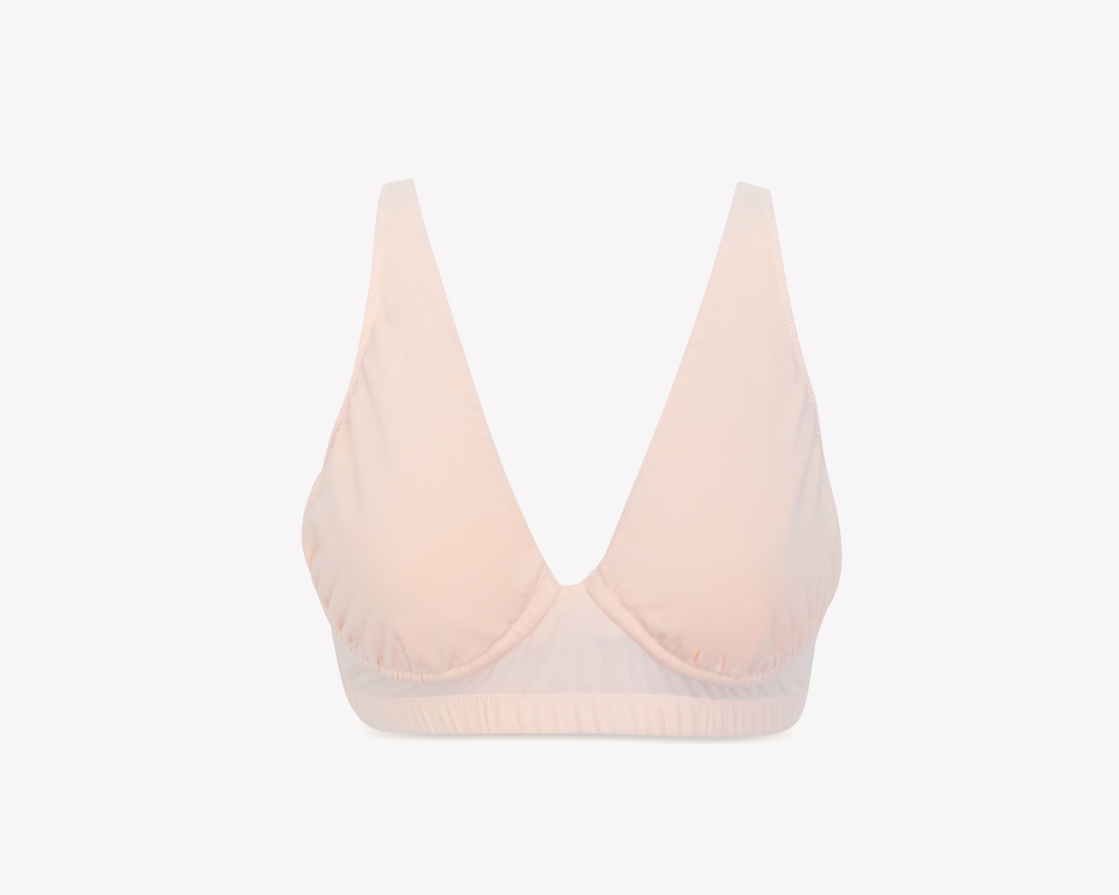 Portia Wireless Bra, Blush