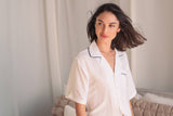 Woven Cotton Short Pajama Set