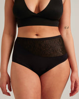 Leakproof Lace High Waisted Panty