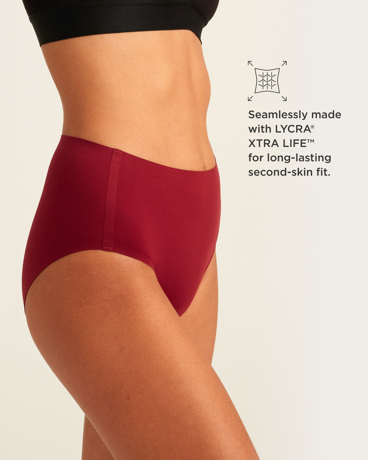 Leakproof Seamless High Waisted Panty