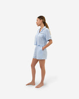Woven Cotton Short Pajama Set