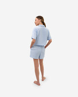 Woven Cotton Short Pajama Set