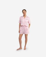 Woven Cotton Short Pajama Set