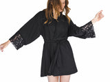 Cool Essential Robe, Black