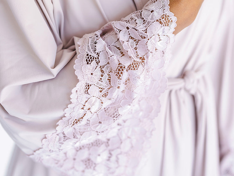Cool Essential Robe, Mauve