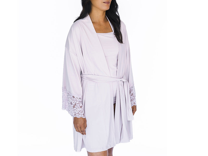 Cool Essential Robe, Mauve