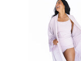 Cool Essential Robe, Mauve