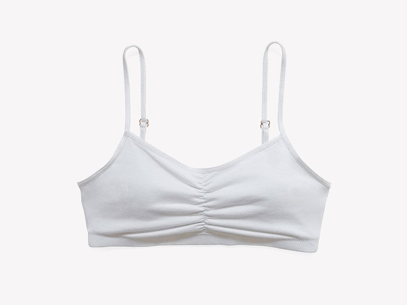Mastectomy bras with pockets #Color_White