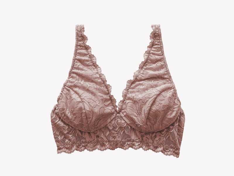 Vela Wireless Bra, Rose