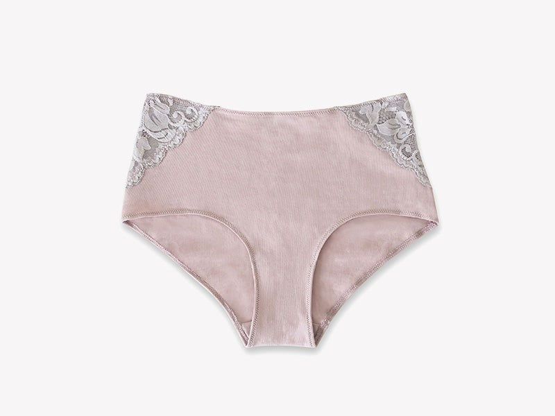 Portia High Waisted Panty, Mauve