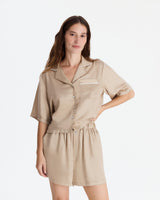 Silky Lyocell Short Pajama Set