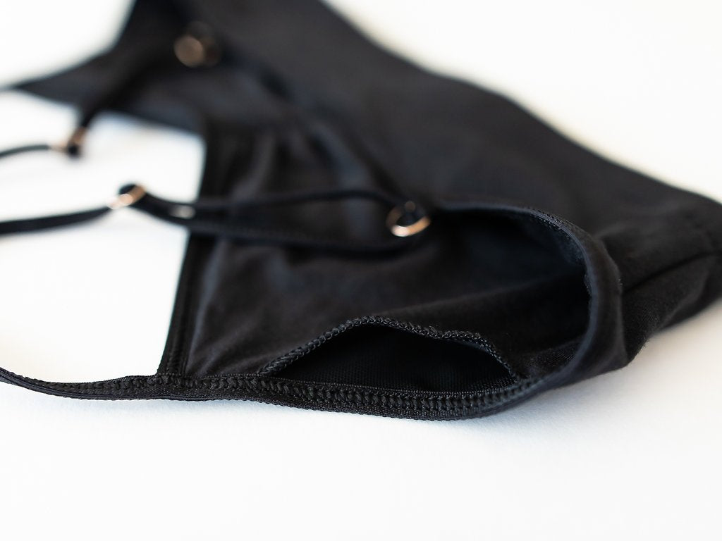 Post Surgery Bras #Color_Black
