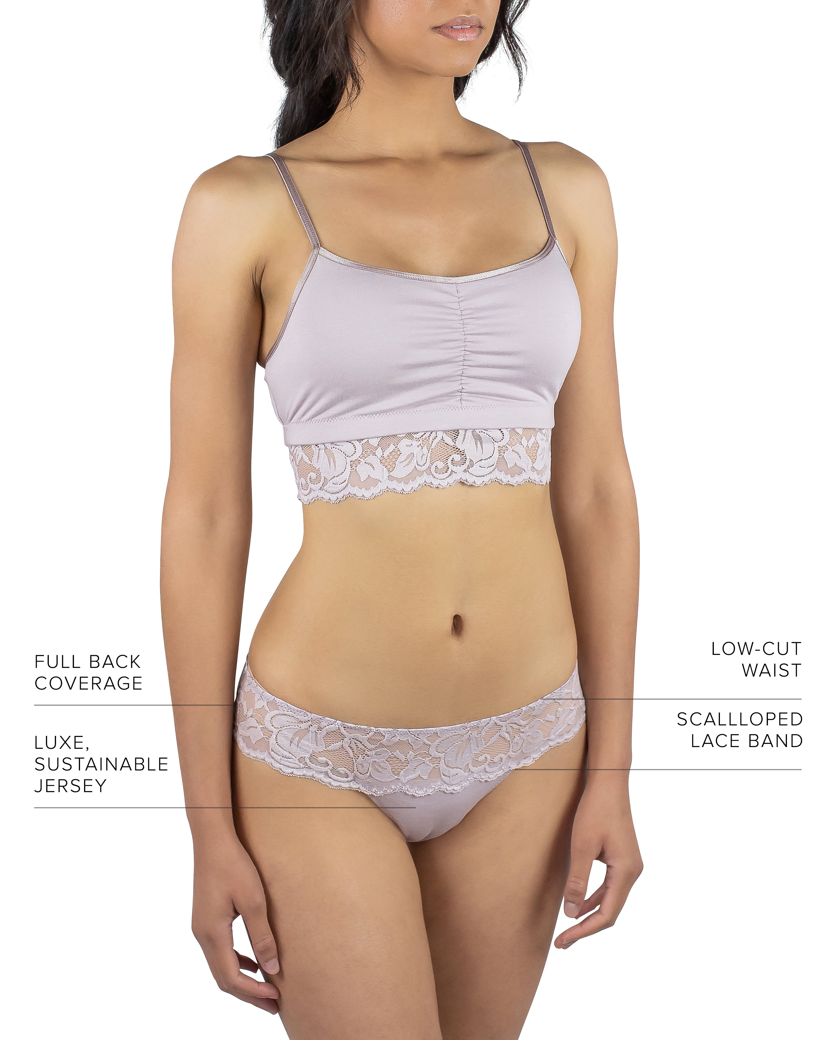 Astrid Brief Panty, Mauve