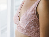 Vela Wireless Bra, Rose